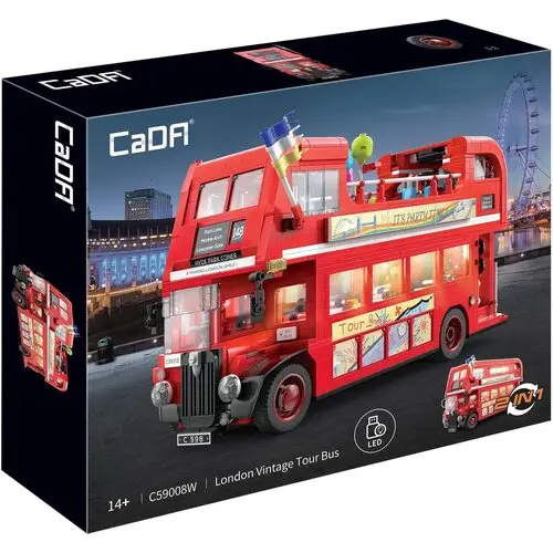 [C59008W] London Vintage Tour Bus